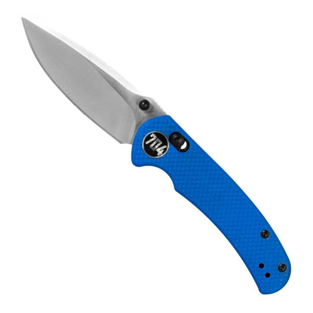 704 Gear Urban Ranger Lite V2 Folding Drop Point Knife, Royal Blue - S1-S-BL-14S