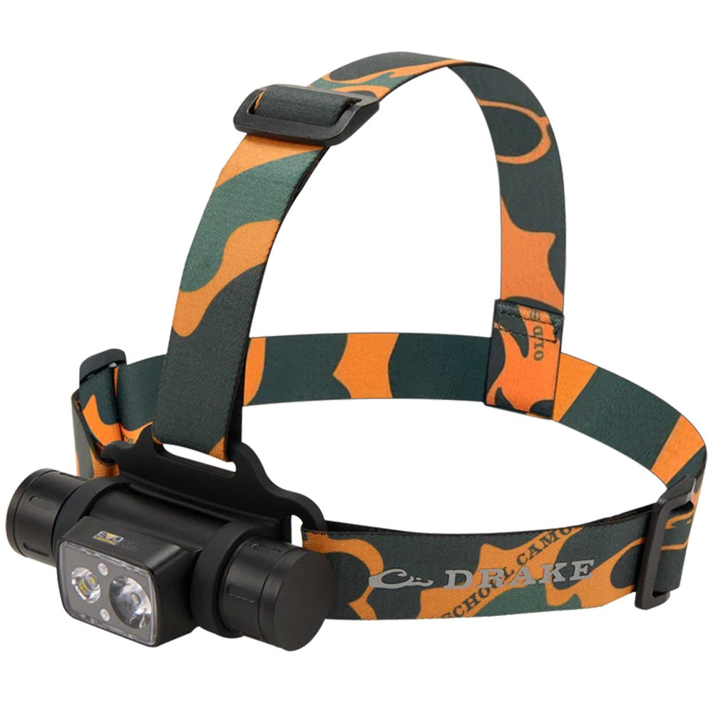 Drake Drake EVO1500 Headlamp, Old School Blaze