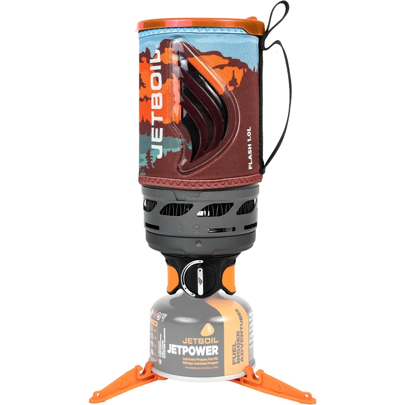JetBoil Flash 1.0L Single Burner Cooking System, Mountainscape - FLMS3