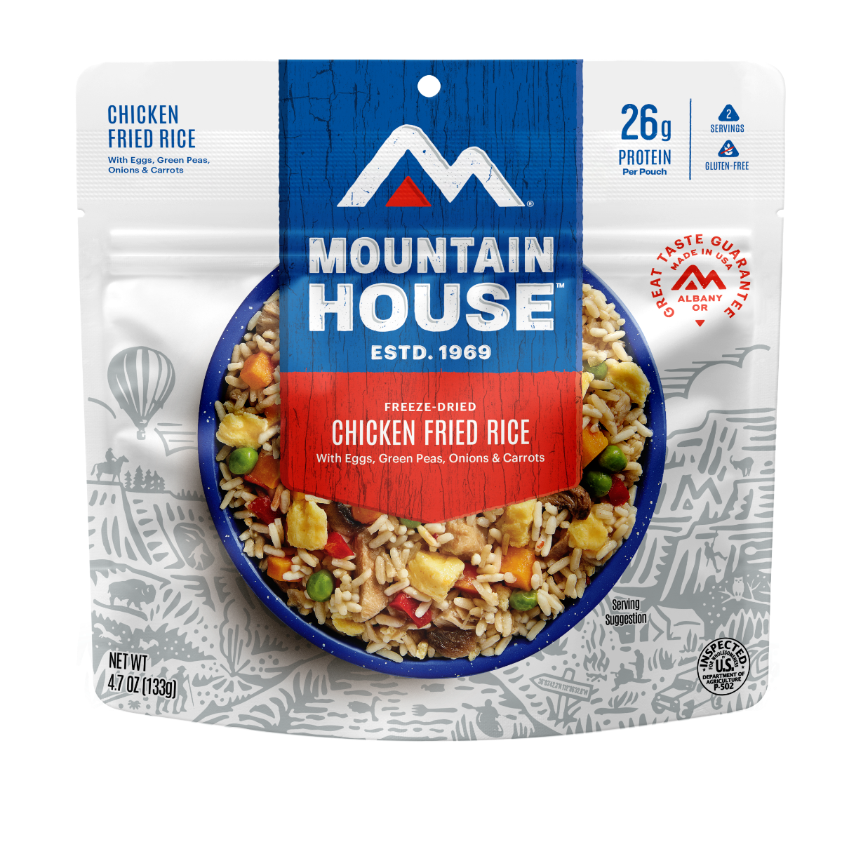 Mountain House Freeze Dried Chicken Fried Rice - 55168