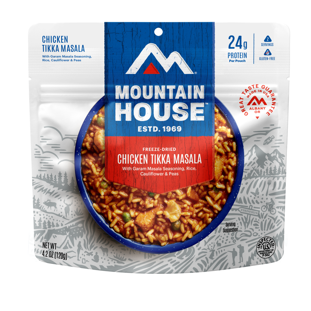 Mountain House Freeze Dried Chicken Tikka Masala - 55179