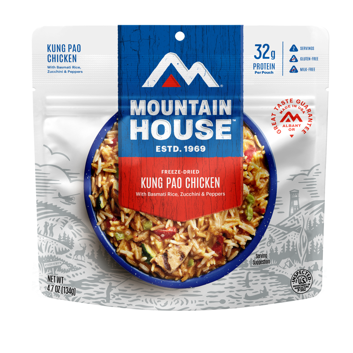 Mountain House Freeze Dried Kung Pao Chicken - 55184