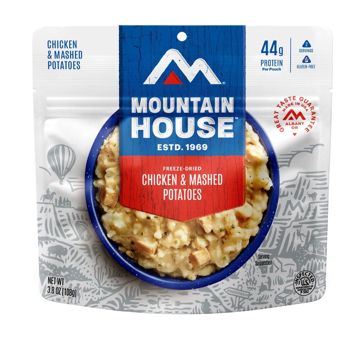 Mountain House Freeze Dried Chicken & Mashed Potatoes - 55185