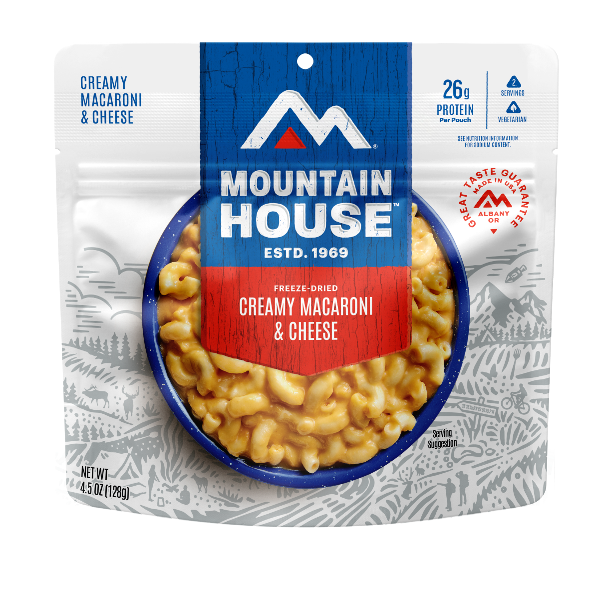 Mountain House Freeze Dried Cheesy Pepperoni Pizza Bowl - 55200