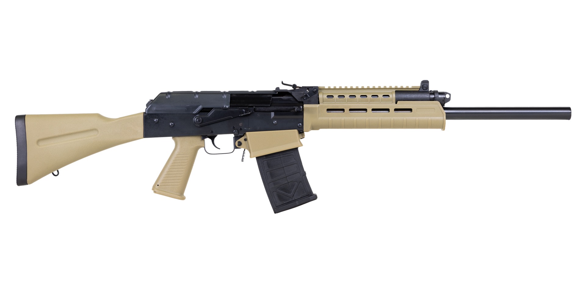 JTS 18.7" 12ga (2)5rd Shotgun, OD Green - M12AK-T1A-GR - Jts Shotguns