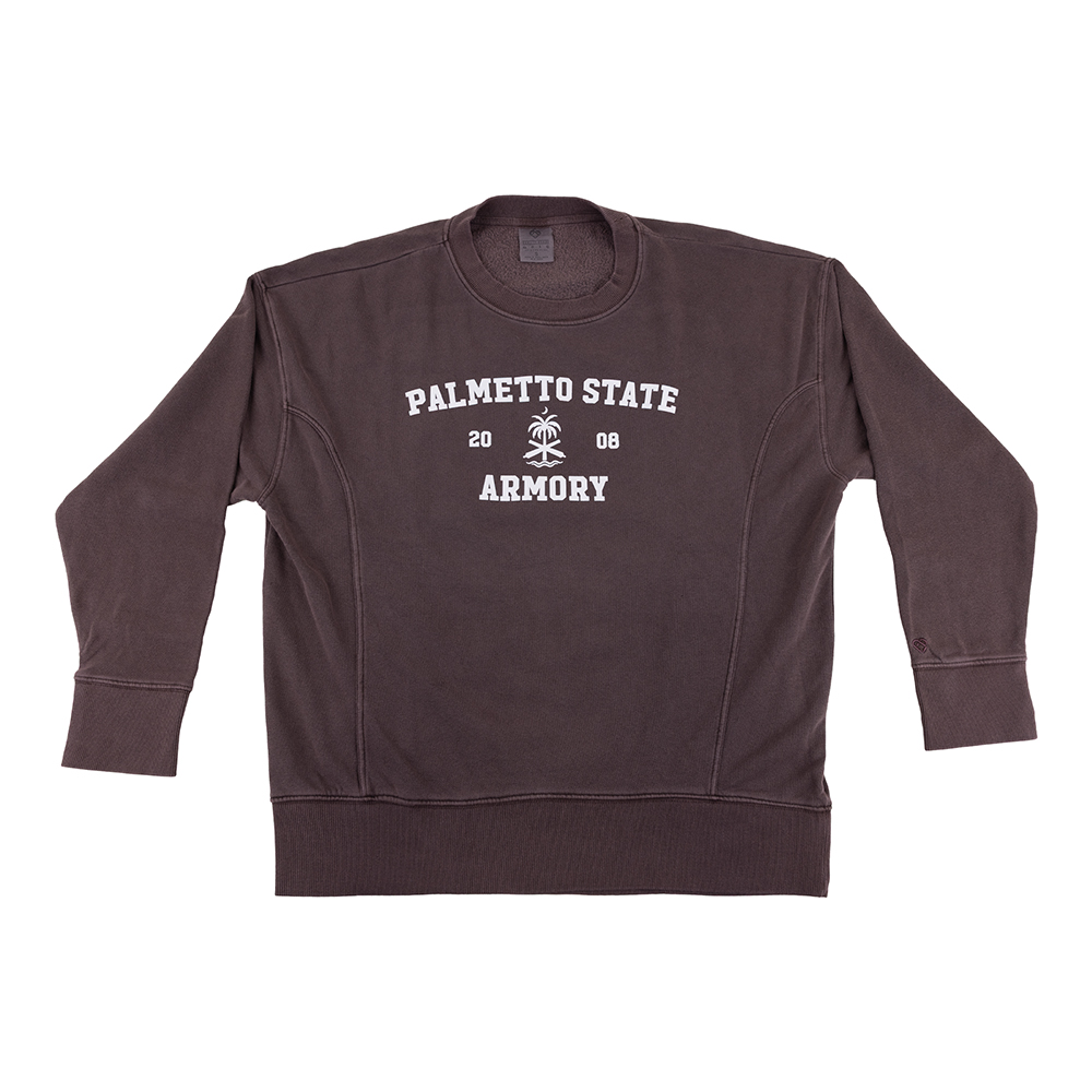 PSA Women's Oversized Pullover, Mocha - Medium