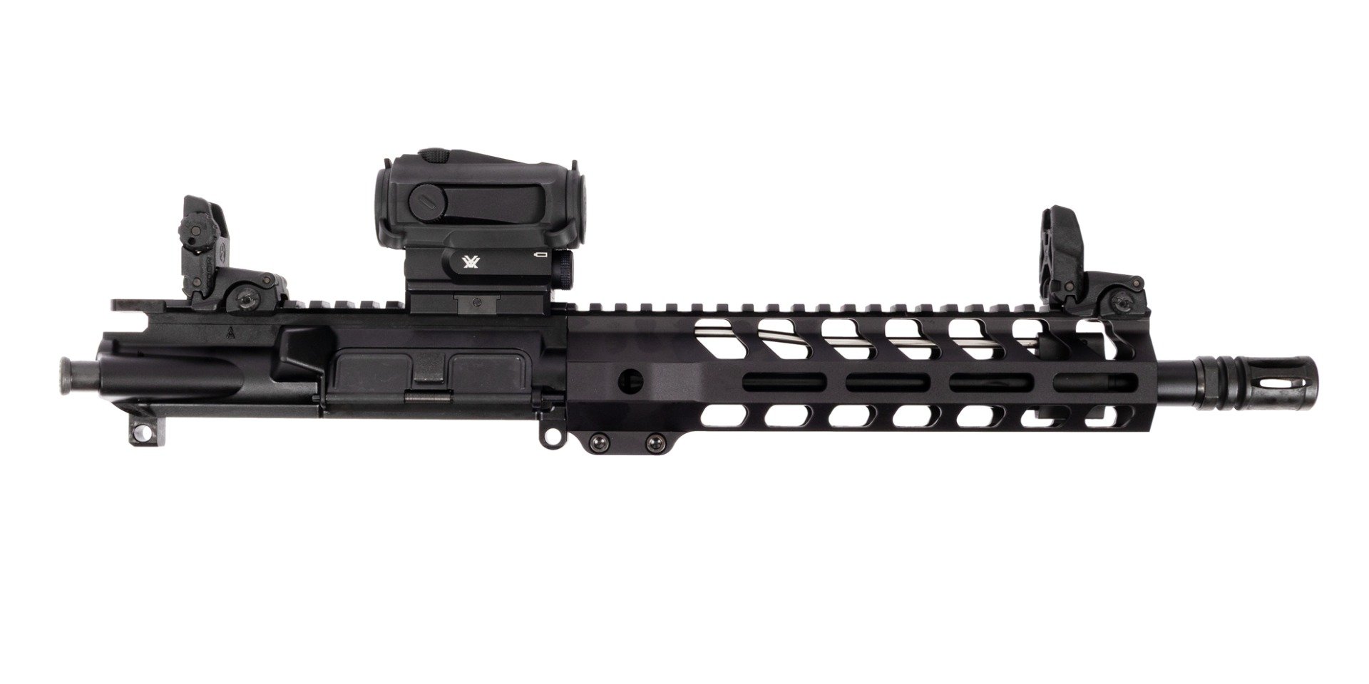 PSA 10.5" Carbine-Length 5.56 Nitride 9" Lightweight MLOK Upper, MBUS, Vortex Sparc - w/o BCG or CH