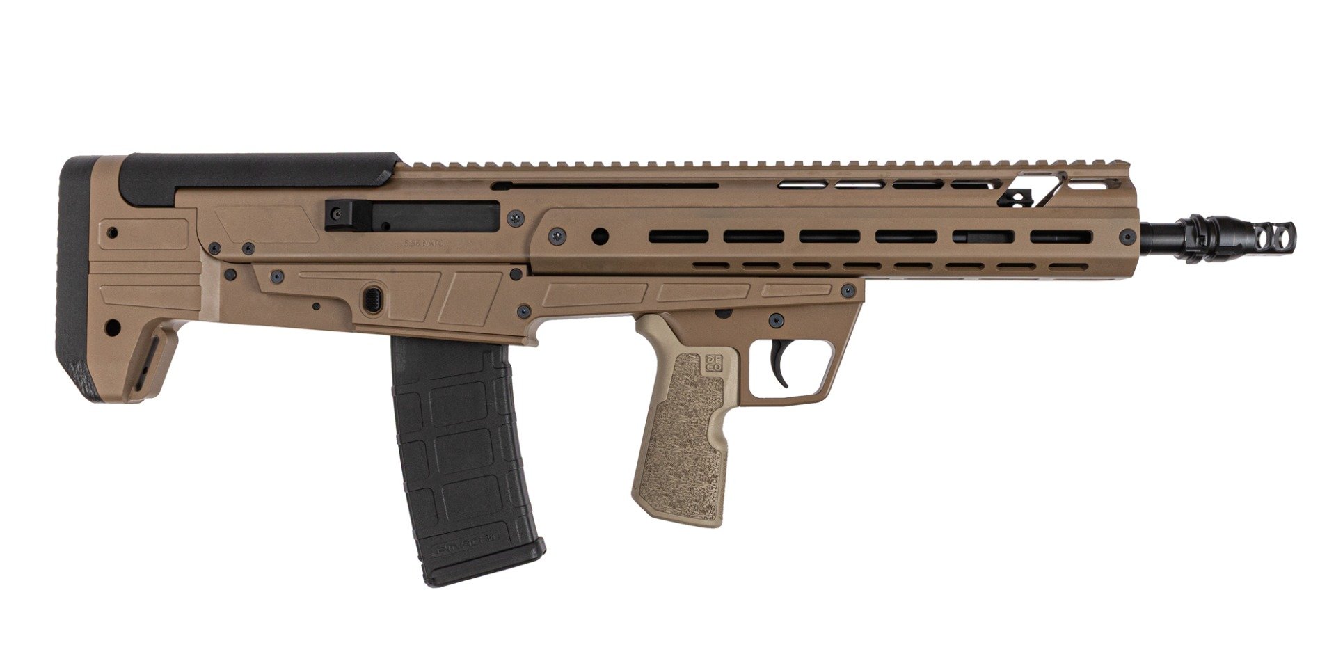PSA Olcan 14.5" 5.56 Keymo Rifle, FDE