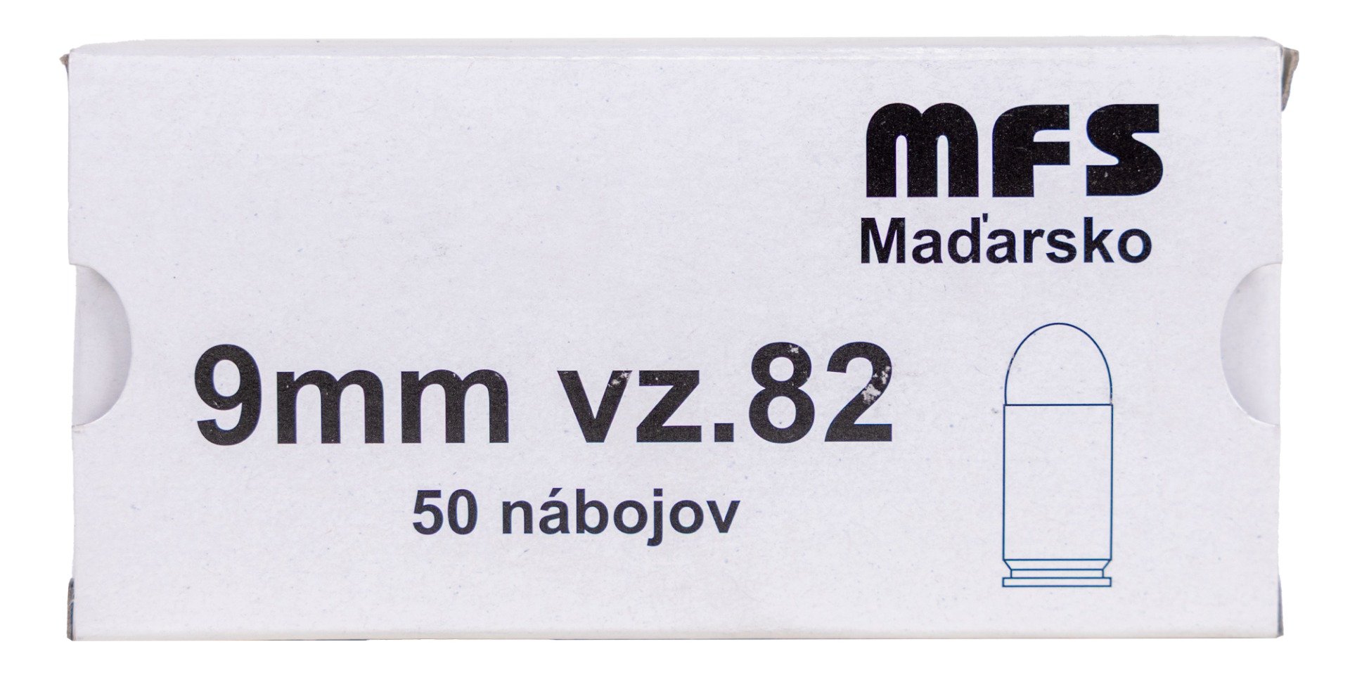 MFS 9x18mm Makarov Ammunition 71gr - Non Corrossive - V2.82 - Mfs