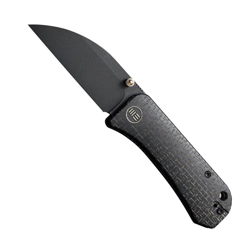 WE Knife Banter Folding Wharncliffe Knife, Black - WE19068J-1