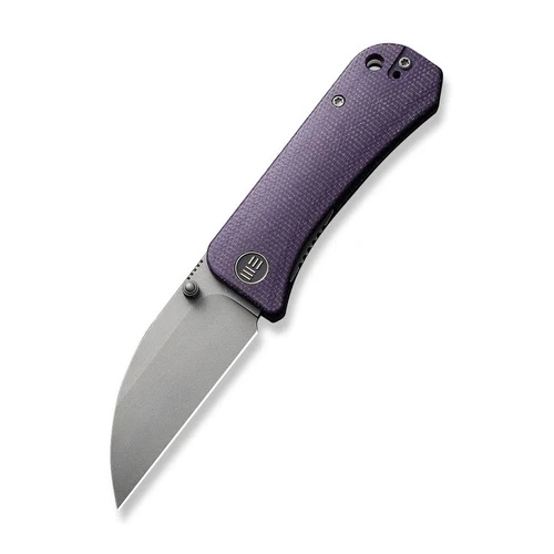 WE Knife Banter Folding Wharncliffe Knife, Purple - WE19068J-2