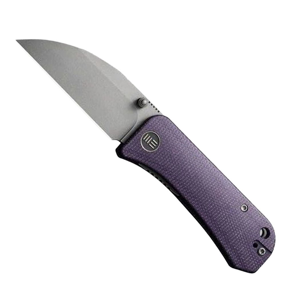 WE Knife Banter Folding Wharncliffe Knife, Purple - WE19068J-2