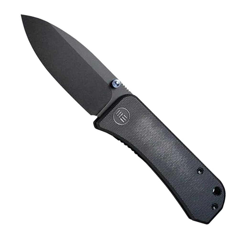 WE Knife Banter Folding Drop Point Knife, Black - 2004B - We Knife