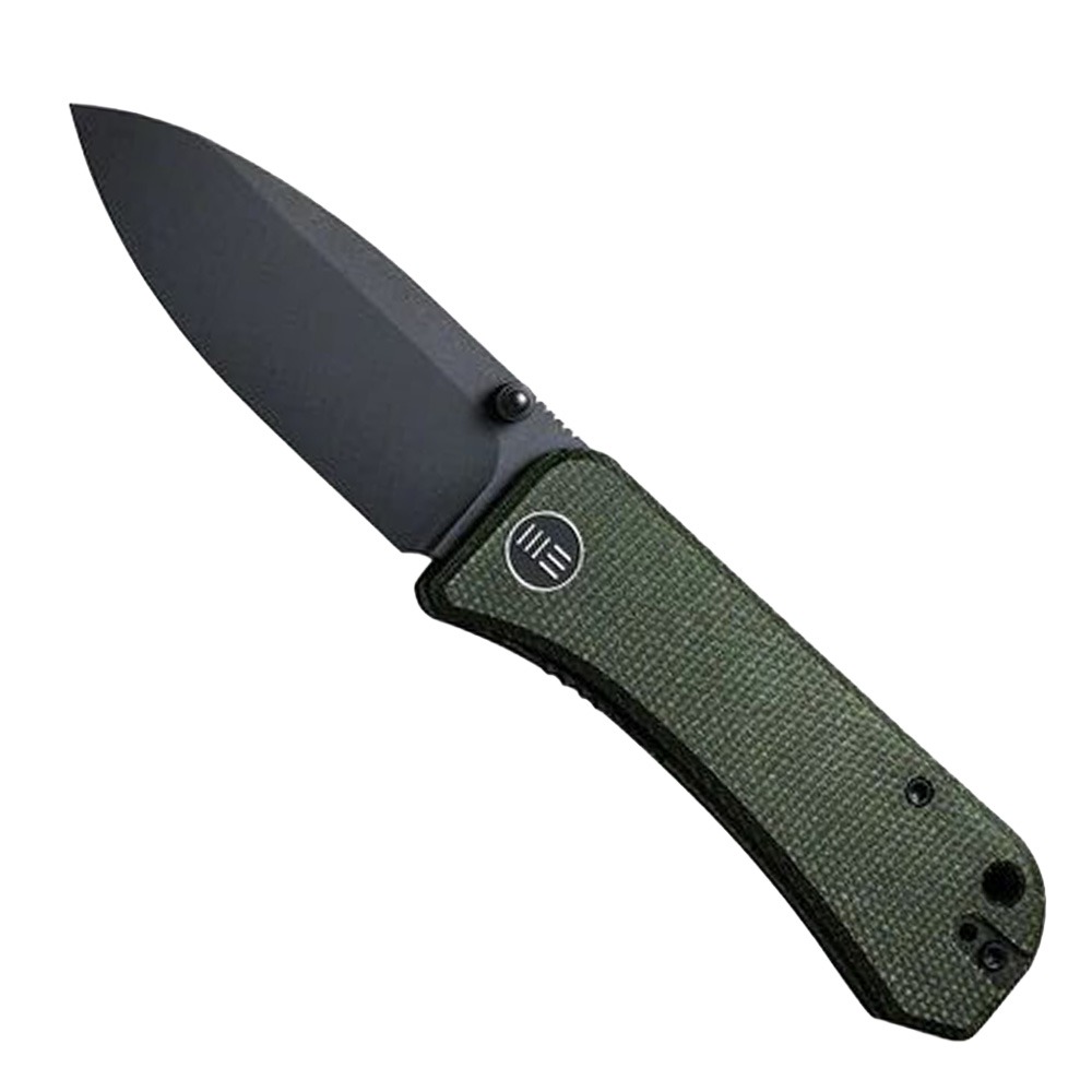 WE Knife Banter Folding Drop Point Knife, Green - 2004J
