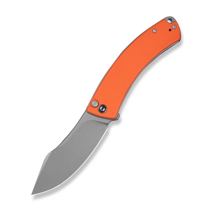 CIVIVI Outlaw Muk Folding Nessmuk Knife, Orange - C24079-2