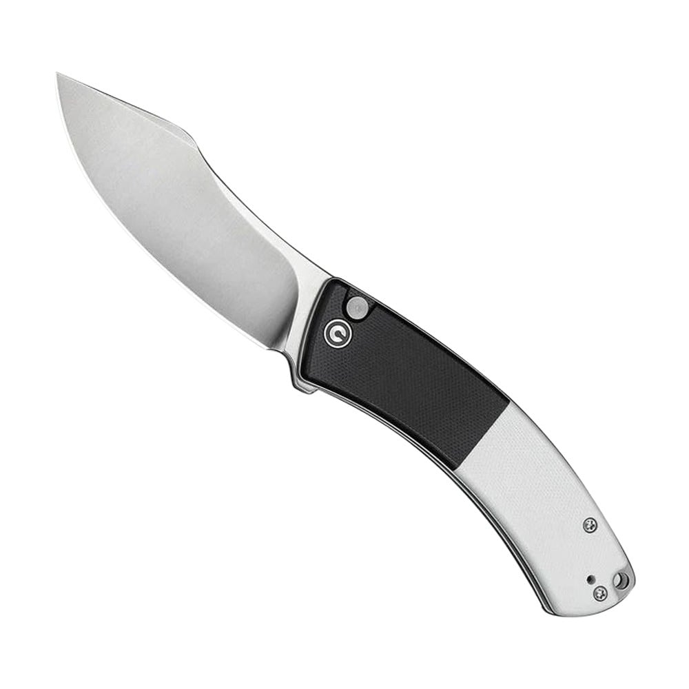 CIVIVI Outlaw Muk Folding Nessmuk Knife, Black/White - C24079-4 - CIVIVI Knives