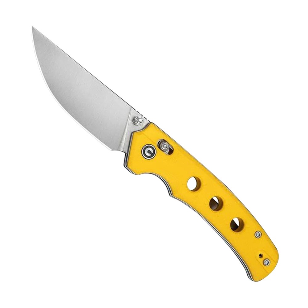 CIVIVI Noctis Folding Drop Point Knife, Yellow - C24020C-2