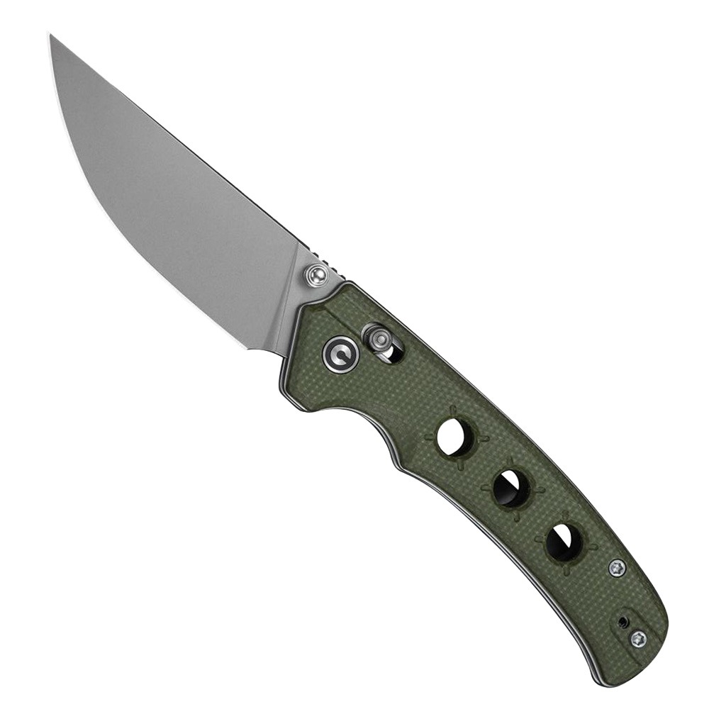 CIVIVI Noctis Folding Straight Back Knife, Olive - C24020C-3