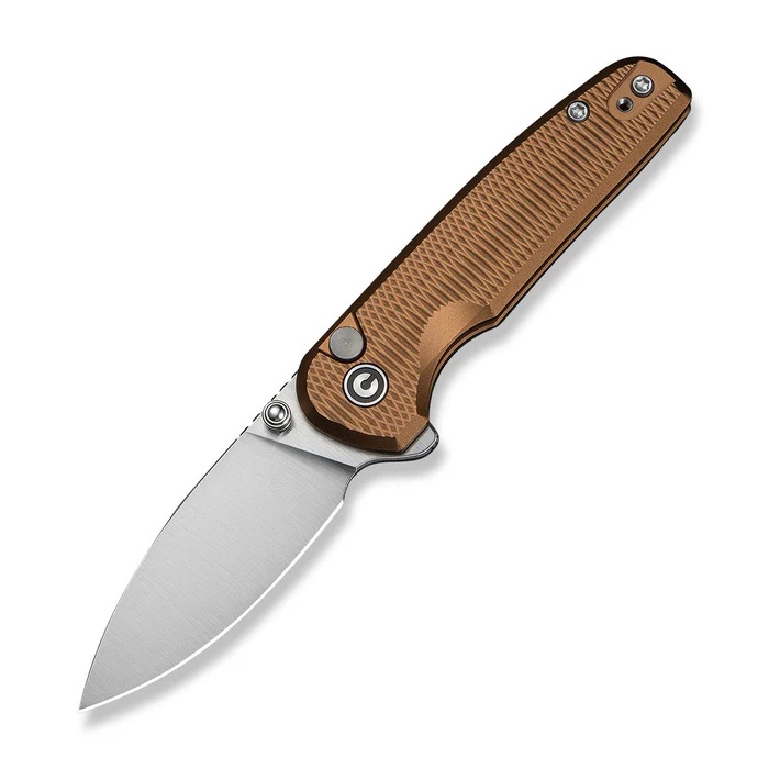 CIVIVI Mini Shakan Folding Drop Point Knife, Coyote Brown - C20052F-3