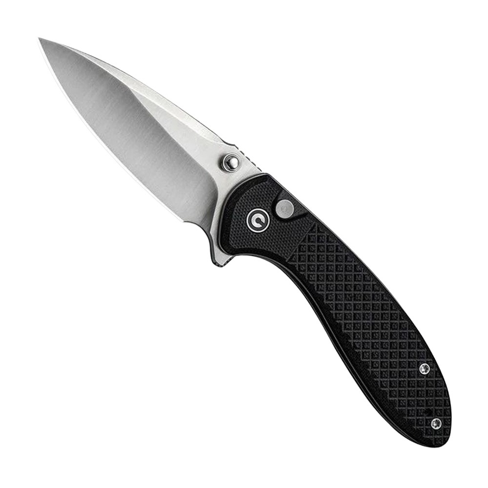 CIVIVI Faeger Folding Drop Point Knife, Black - C24031-1