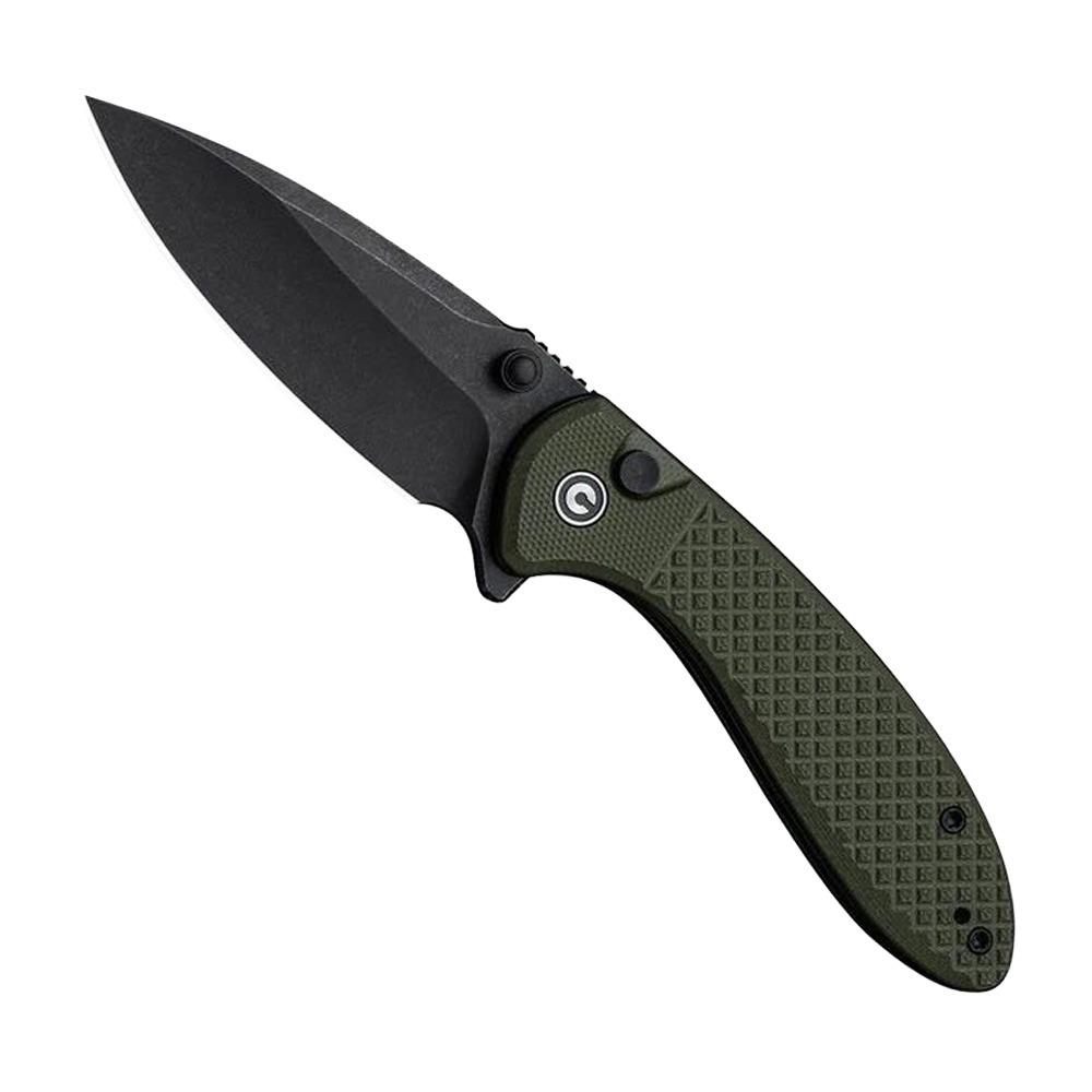CIVIVI Faeger Folding Drop Point Knife, OD Green - C24031-2