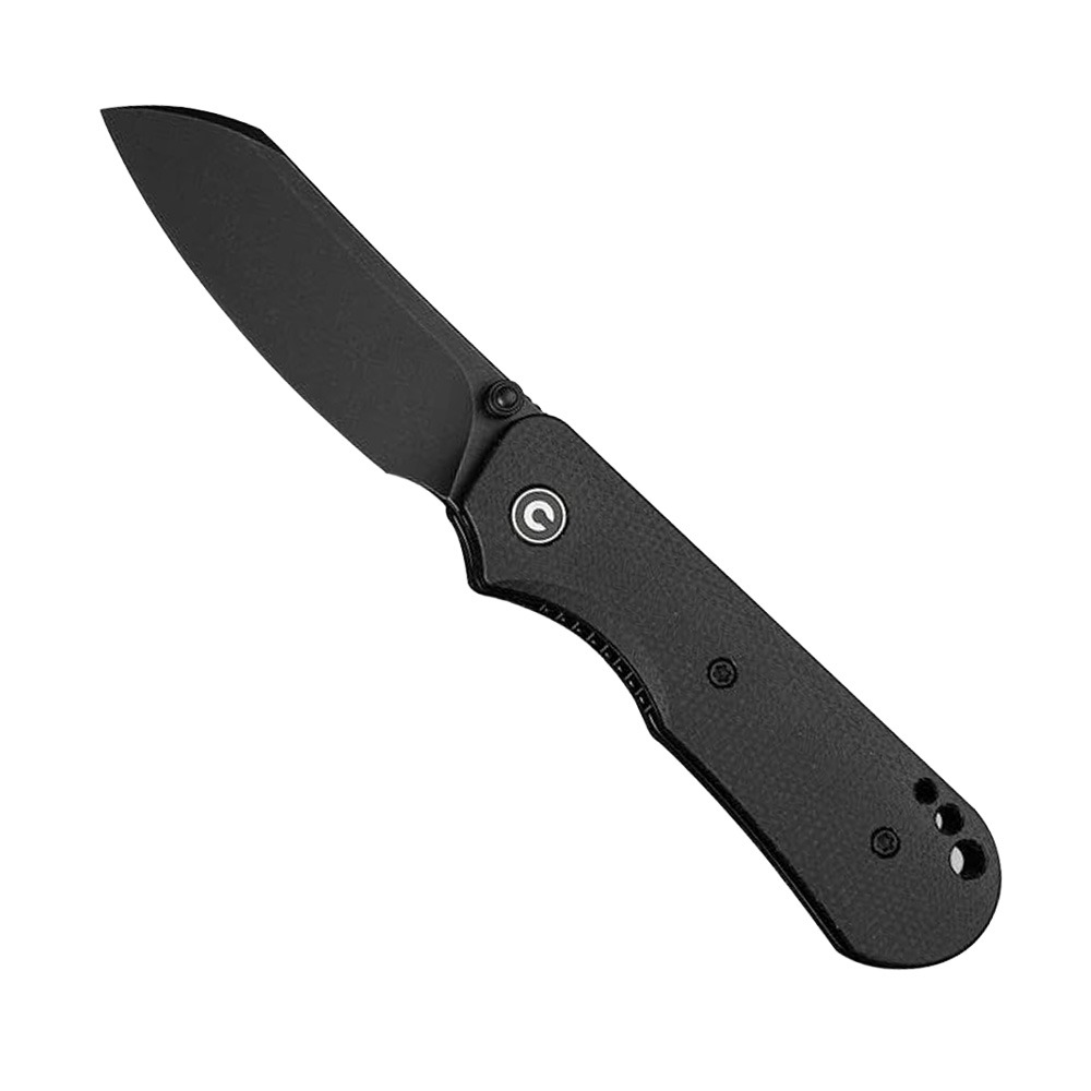 CIVIVI Crabby Folding Sheepsfoot Knife, Black - C24055-3