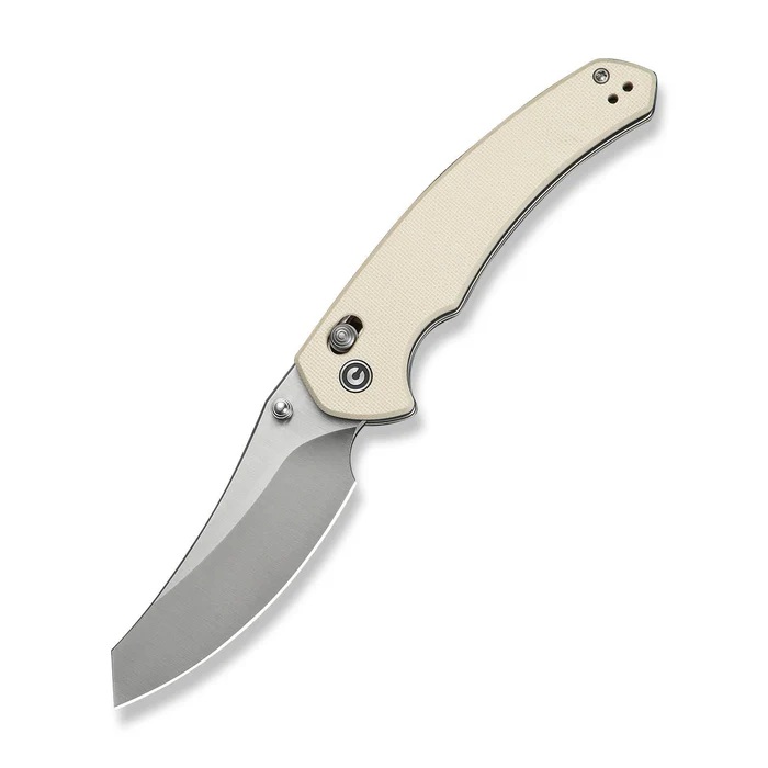 CIVIVI Sixgill Folding Reverse Tanto Knife, Ivory - C24050-2