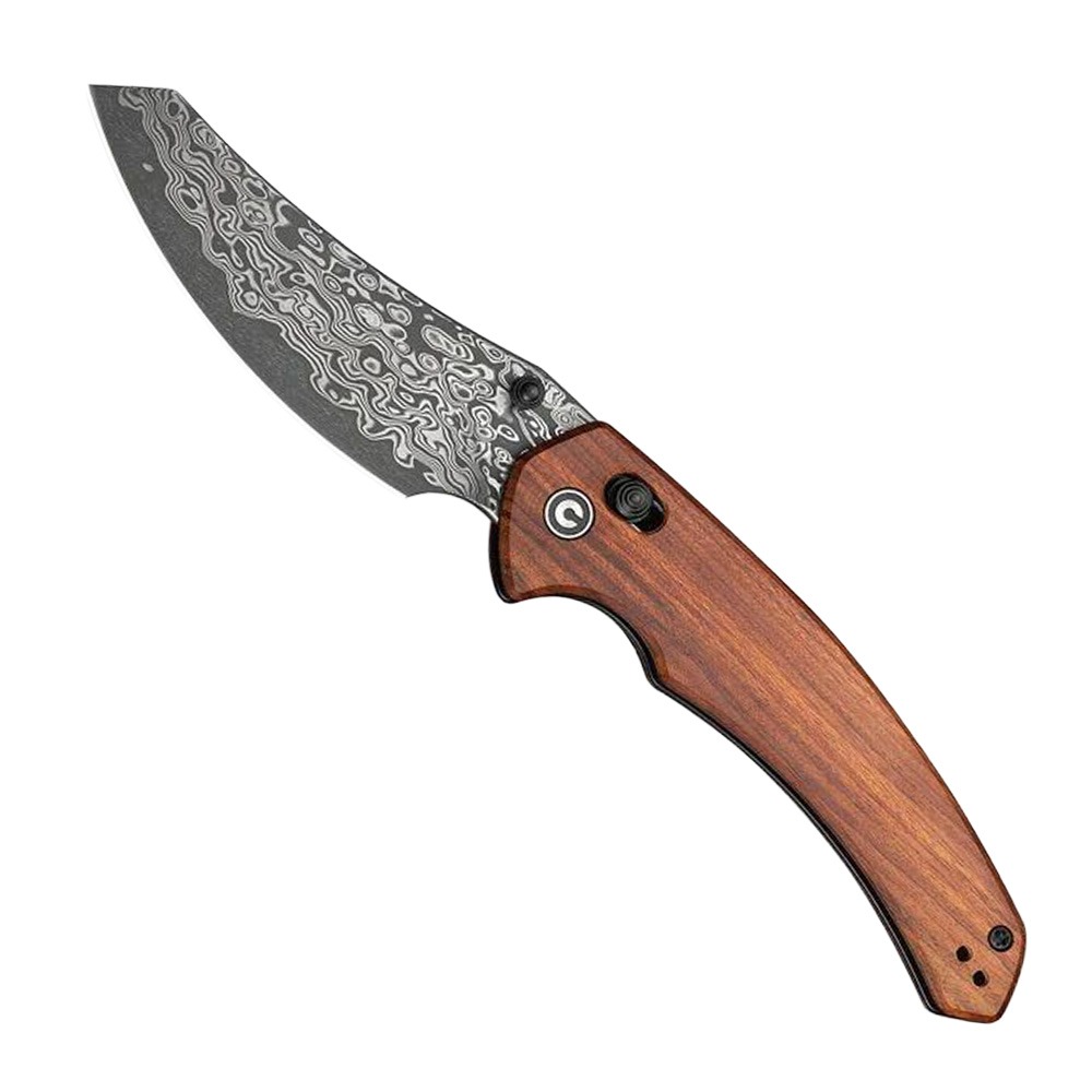 CIVIVI Sixgill Folding Reverse Tanto Knife, Guibourtia - C24050-DS1
