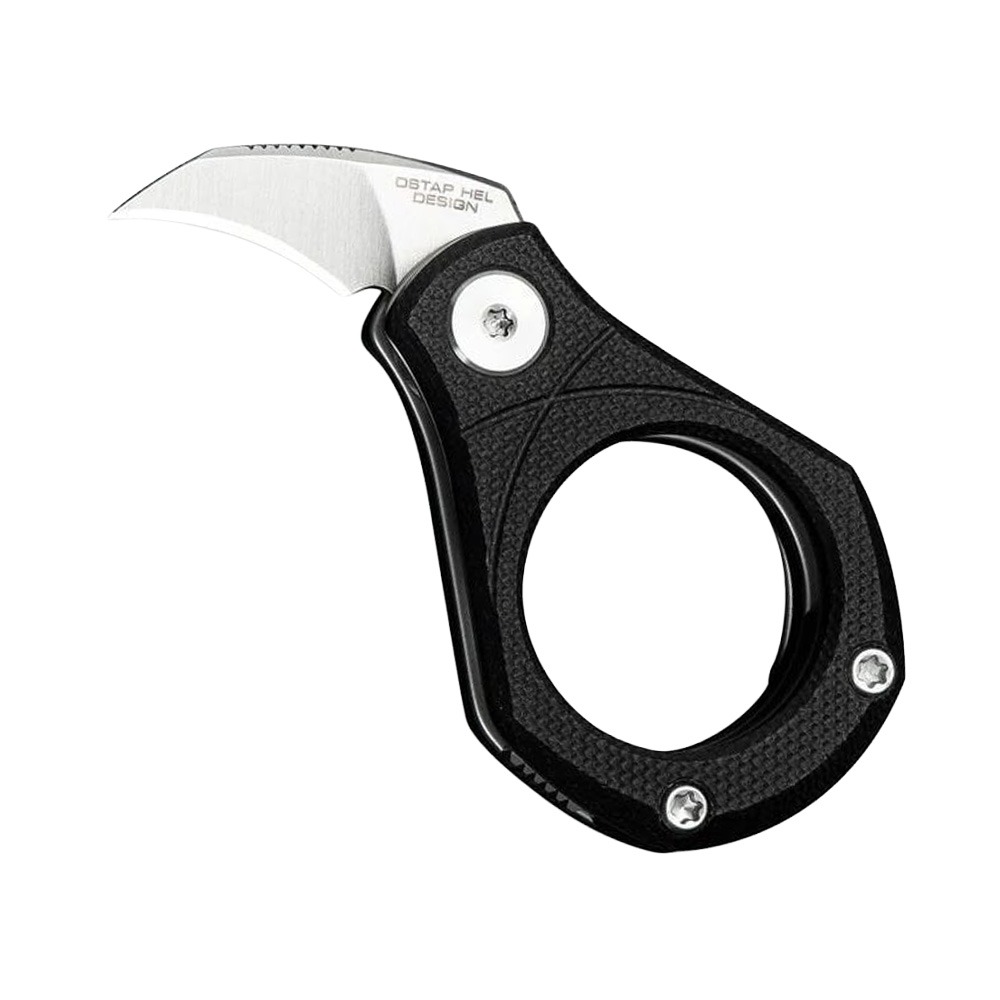 CIVIVI Pyrus Slip Joint Utility Knife, Black - C23038-2