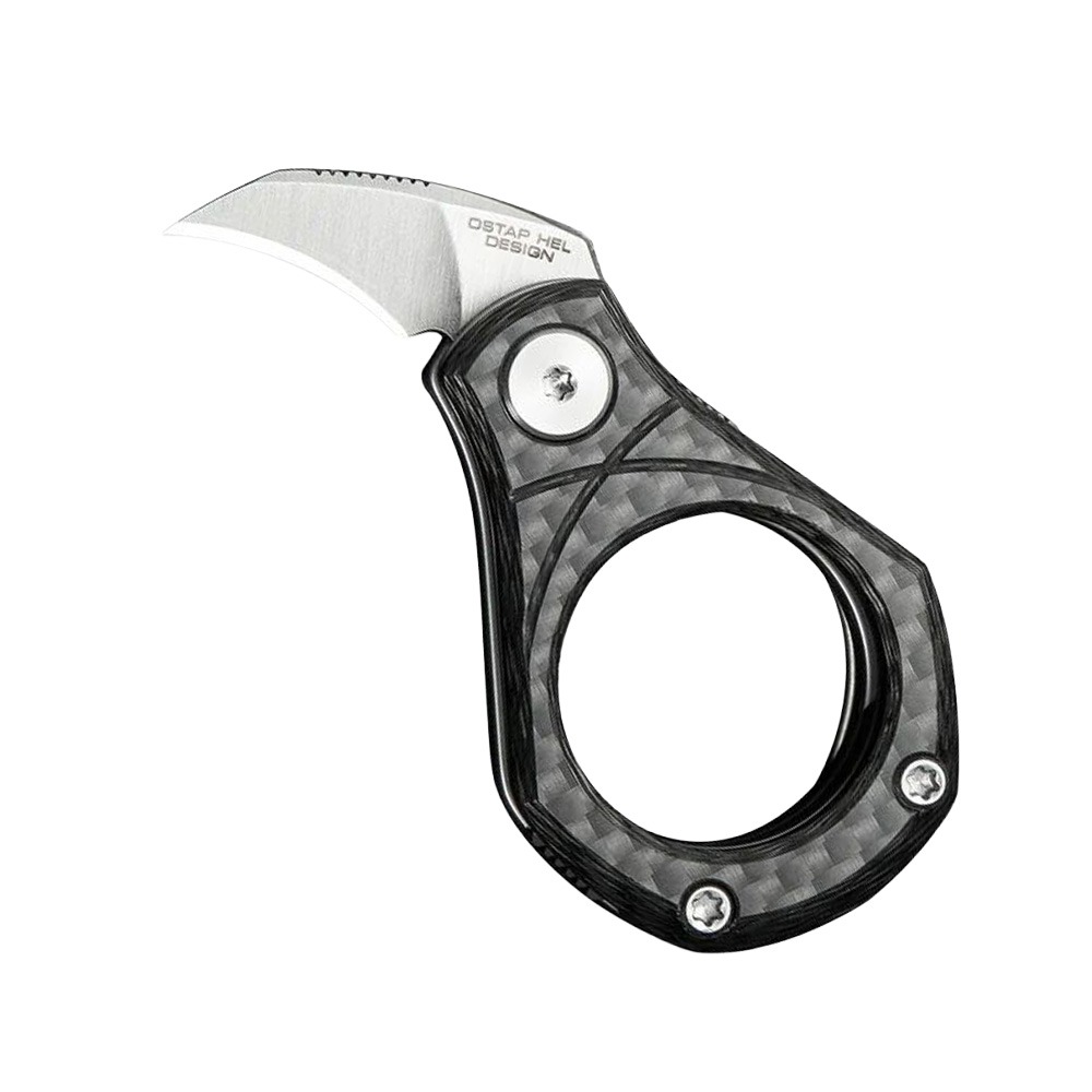 CIVIVI Pyrus Slip Joint Utility Knife, Carbon Fiber - C23038-3