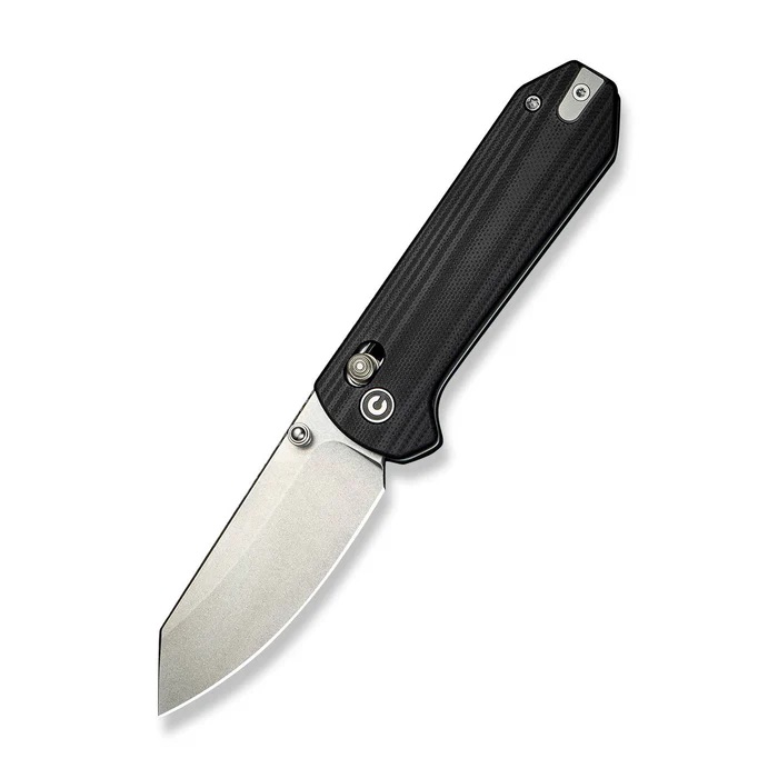 CIVIVI Yonder Folding Spey Point Knife, Black - C23073-1