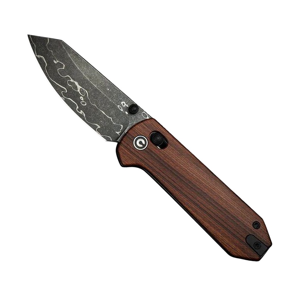 Civivi CIVIVI Yonder Folding Spey Point Knife, Guibourtia - C23073B-DS1