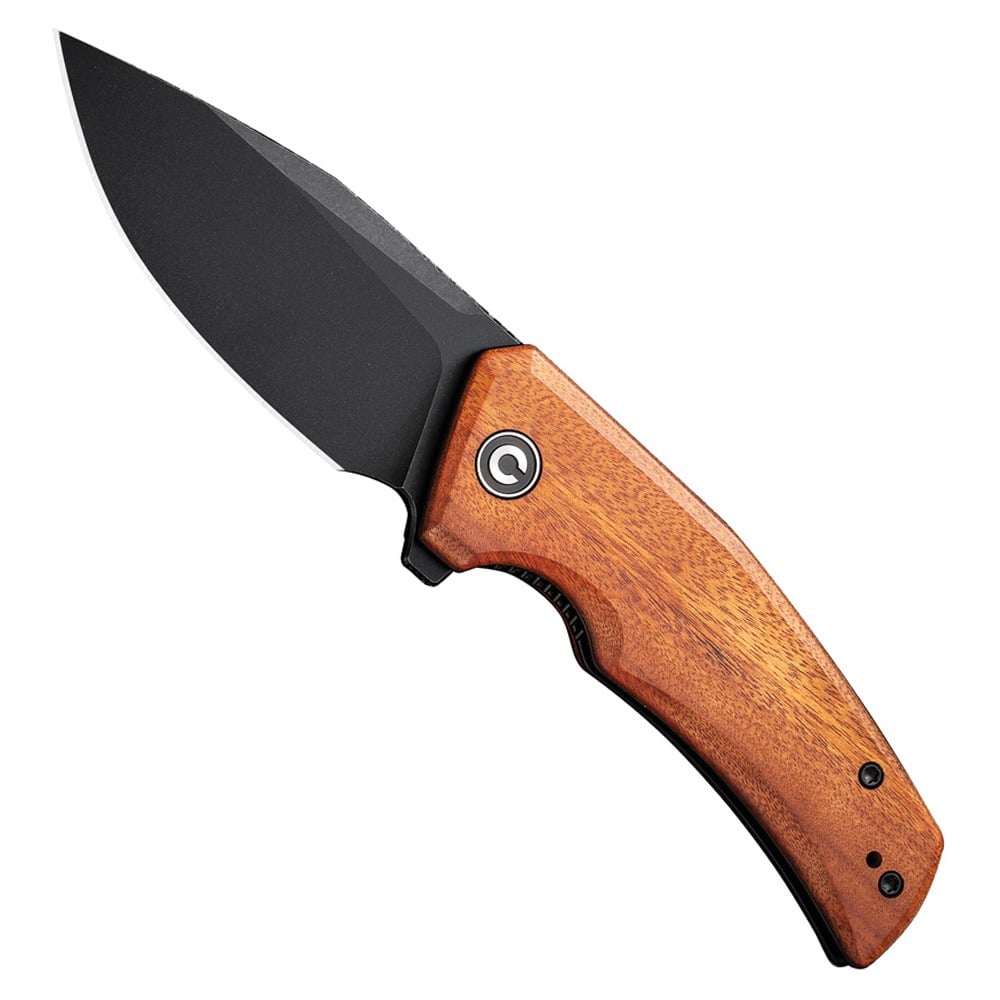 CIVIVI Regulatron Folding Drop Point Knife, Guibourtia - C23006-3