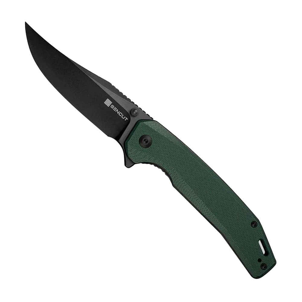 SENCUT Vornix Folding Clip Point Knife, Teal Green - S25038-1 - Sencut Knives