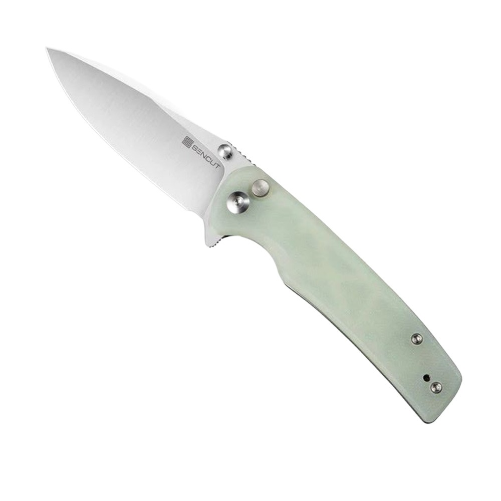 SENCUT Sachse Folding Drop Point Knife, Natural - S21007-4 - Sencut