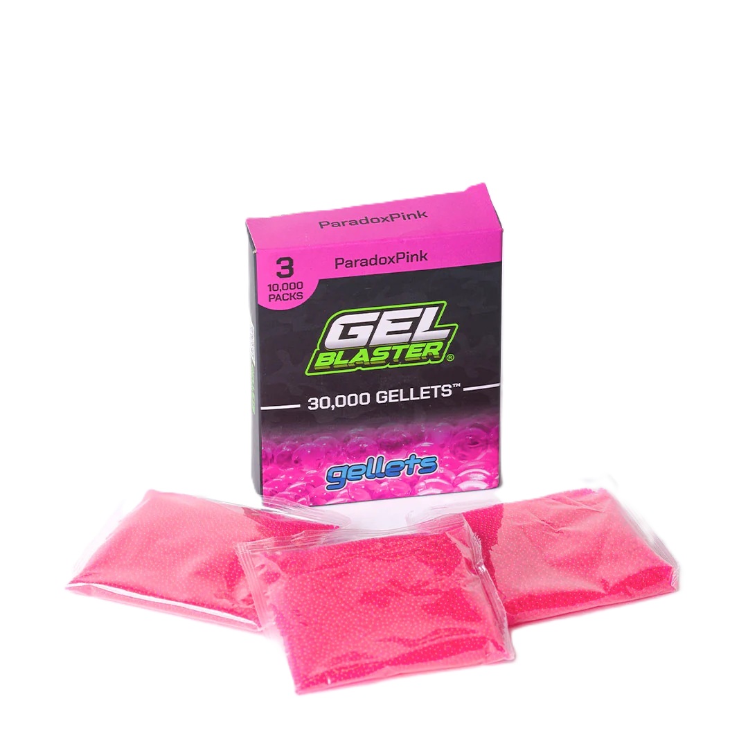 Gel Blaster 30,000 Count Gellets, Pink - GL3P10CP