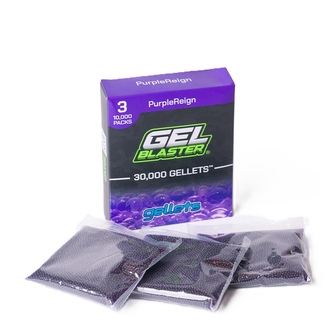 Gel Blaster 30,000 Count Gellets, Purple - GL3P03CP