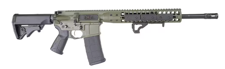 Lwrc LWRC IC DI 16" .300 Blackout AR Rifle, OD GREEN