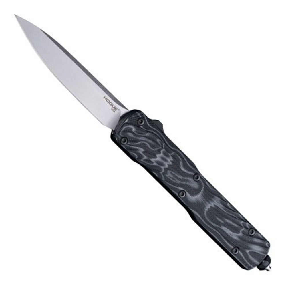 Hogue Counterstrike Auto Drop Point OTF Knife, Black - 34879 - Hogue