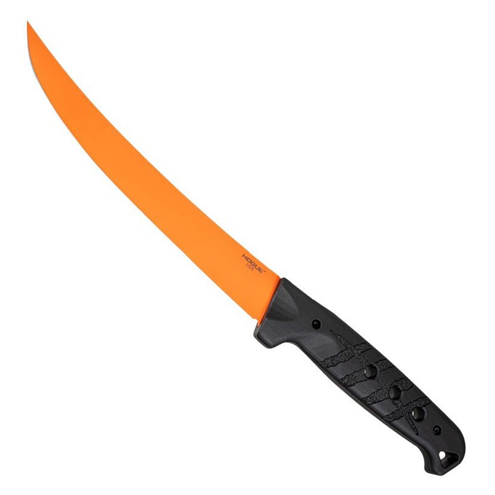 Hogue Hogue Bone Flex 7" Boning Knife, Black/Orange - 35757