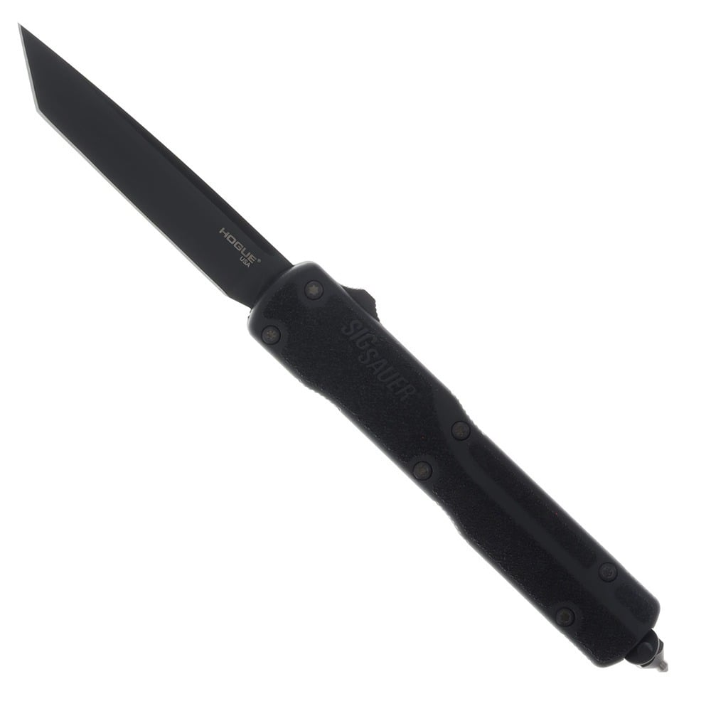 Sig Sauer Counterstrike Auto Tanto Point OTF Knife, Black - 36960 - Hogue