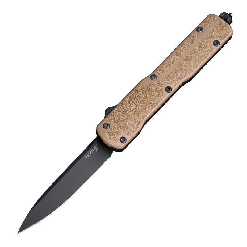 Sig Sauer Counterstrike M17/M18 Auto Drop Point OTF Knife, Coyote Tan - 36971