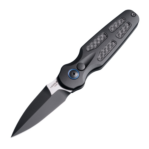 Hogue Ballista II Auto Folding Bayonet Point Knife, Carbon Fiber - 64290-LIM