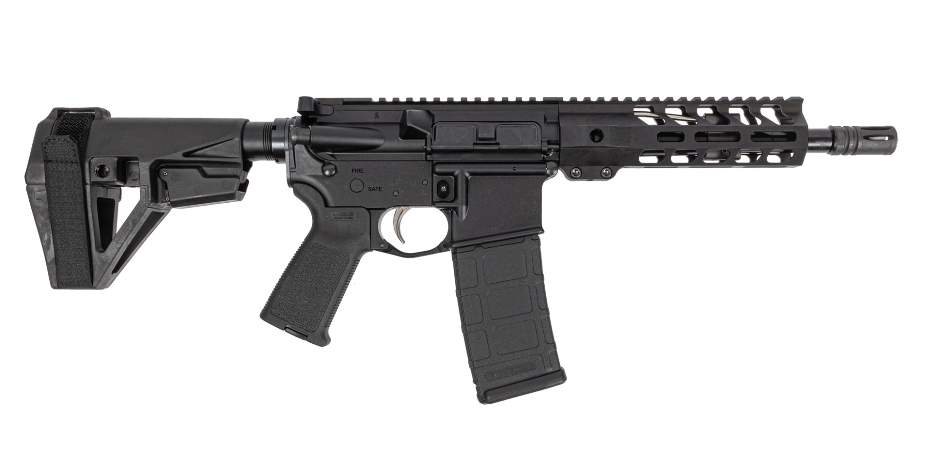 PSA 8.5" Pistol Length 300BO 1/7 Nitride 7" Lightweight MLOK MOE EPT SBA5 Pistol - Palmetto State Armory