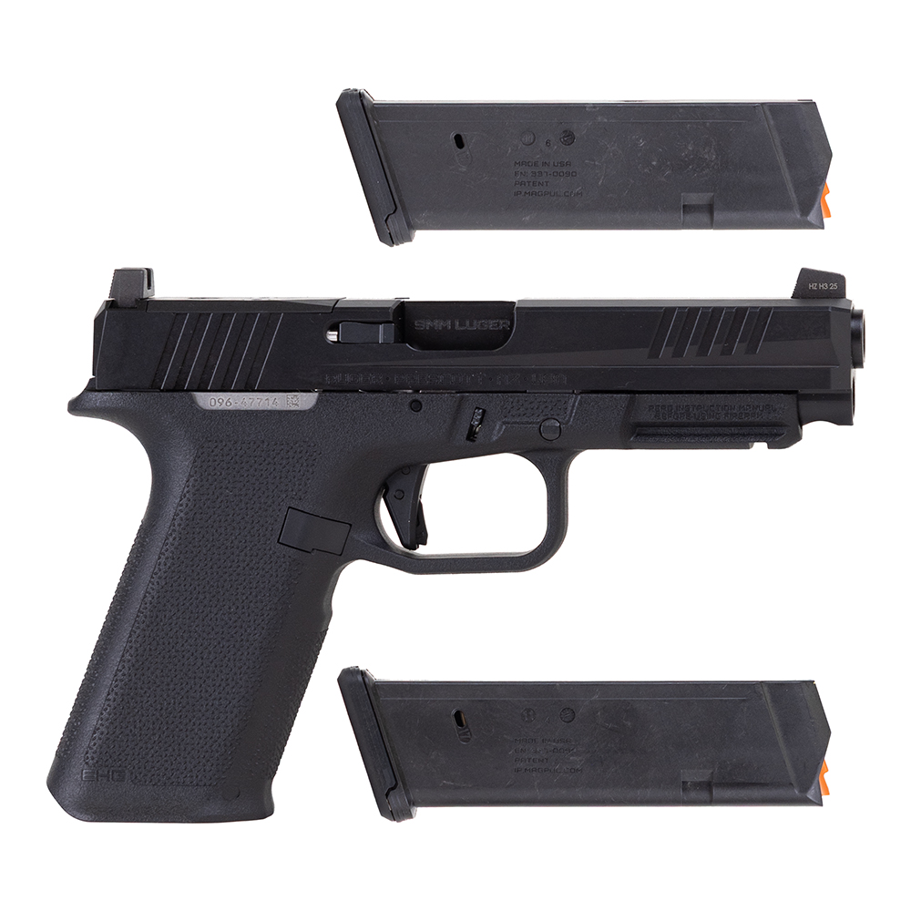 Ruger RXM 4.5" 9mm O.R. (2)17rd Handgun, Black - 19444 - Ruger