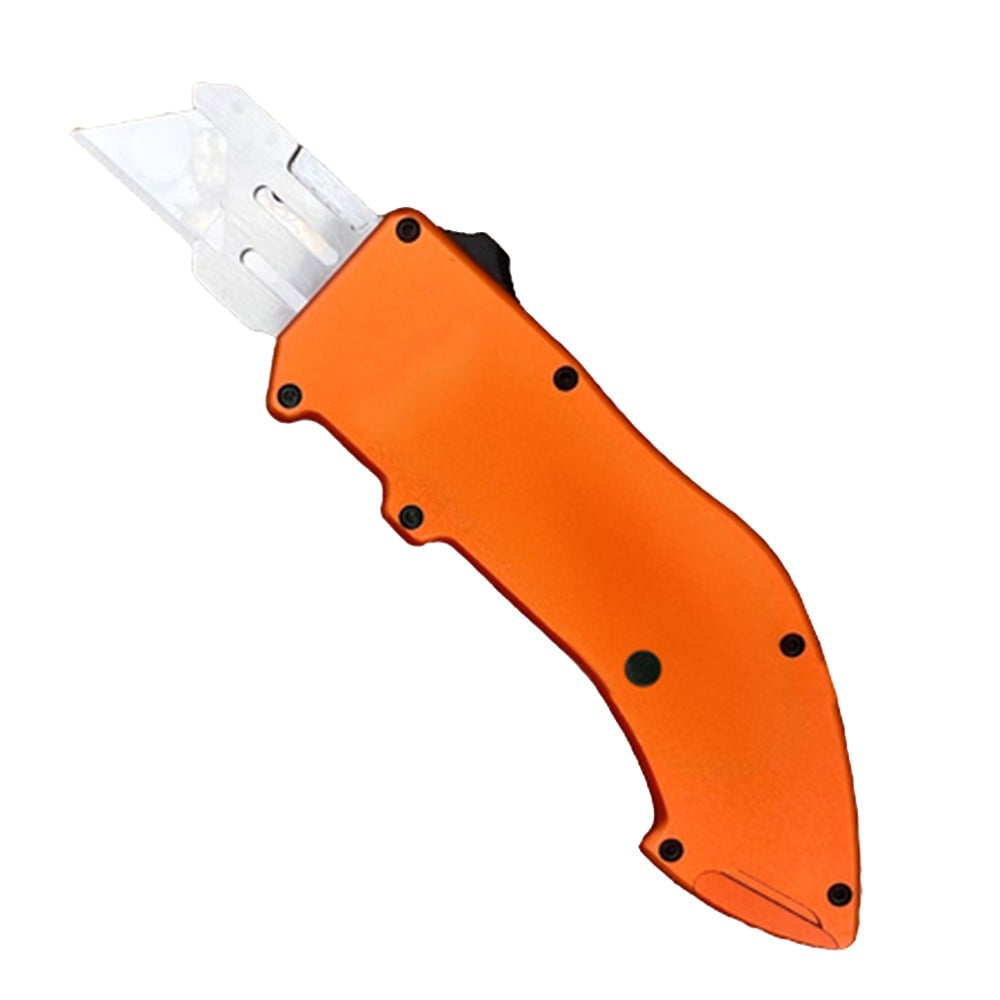 Templar Knives The Squire OTF Utility Razor Knife, Orange - BC-ORG - Templar Knife