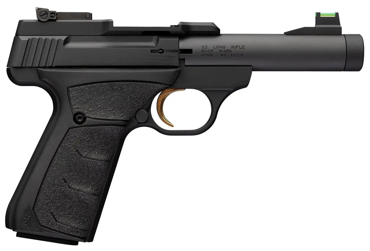 Browning Buck Mark Micro Bull SR 4.4" .22 LR 10rd Pistol, Matte Blued - 051608490 - Browning