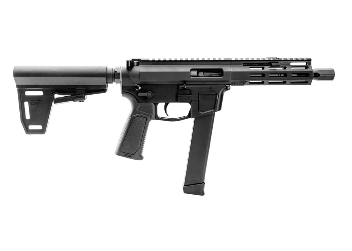 G-Force Jawbone 5" 45ACP 26rd Pistol, Black - GFHYB545 - GForce Arms