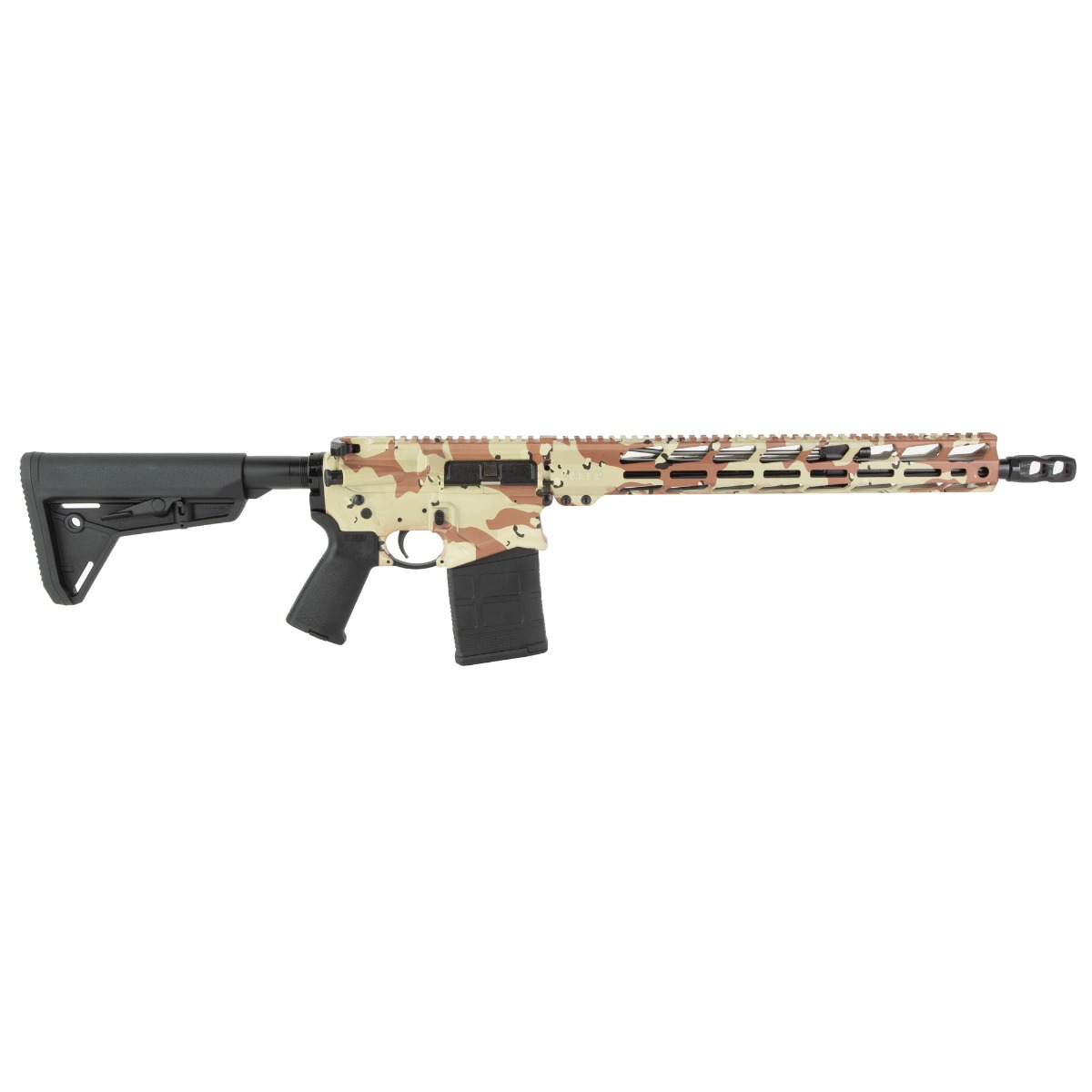 Ruger SFAR 7.62x51 16.1" 20rd AR Rifle, Desert Storm Chocolate Chip - Ruger