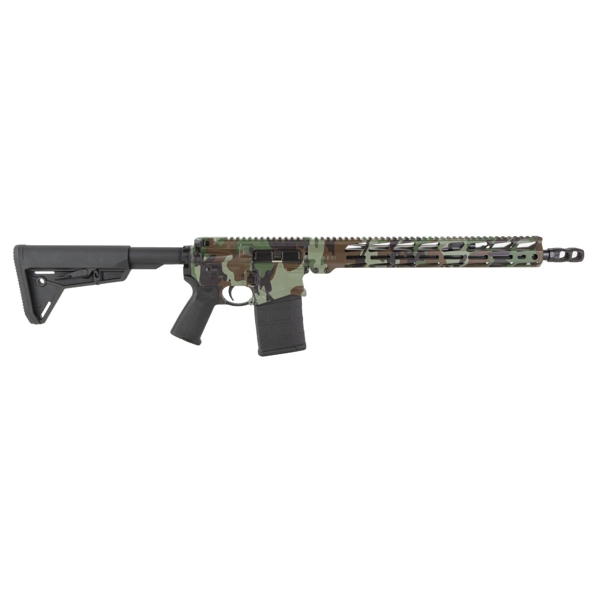 Ruger SFAR 7.62x51 16.1" 20rd AR Rifle, Woodland Camo - Ruger